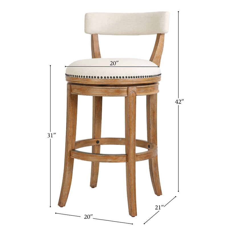 Stool & Upholstered Seat And Back