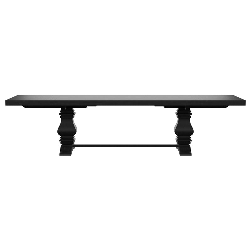 Florence 9-piece 126-inch Extension Dining Table Set Beige