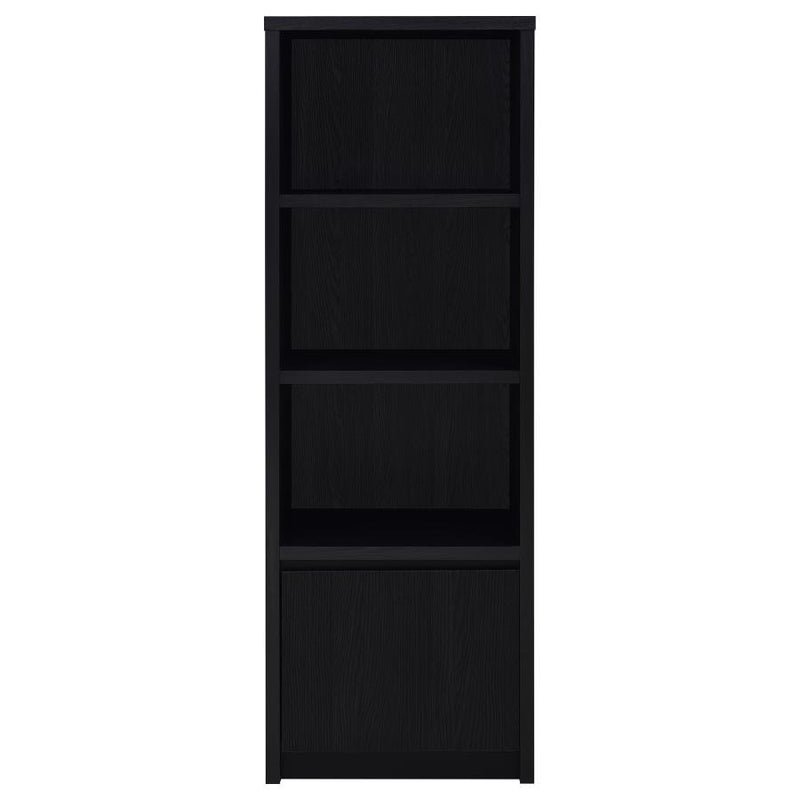Winfield - 3-Sheld Media Tower Entertainment Pier - Black
