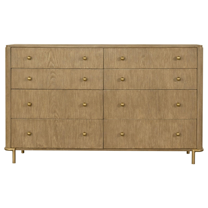 Arini 5-piece California King Bedroom Set Cream and Sand Wash