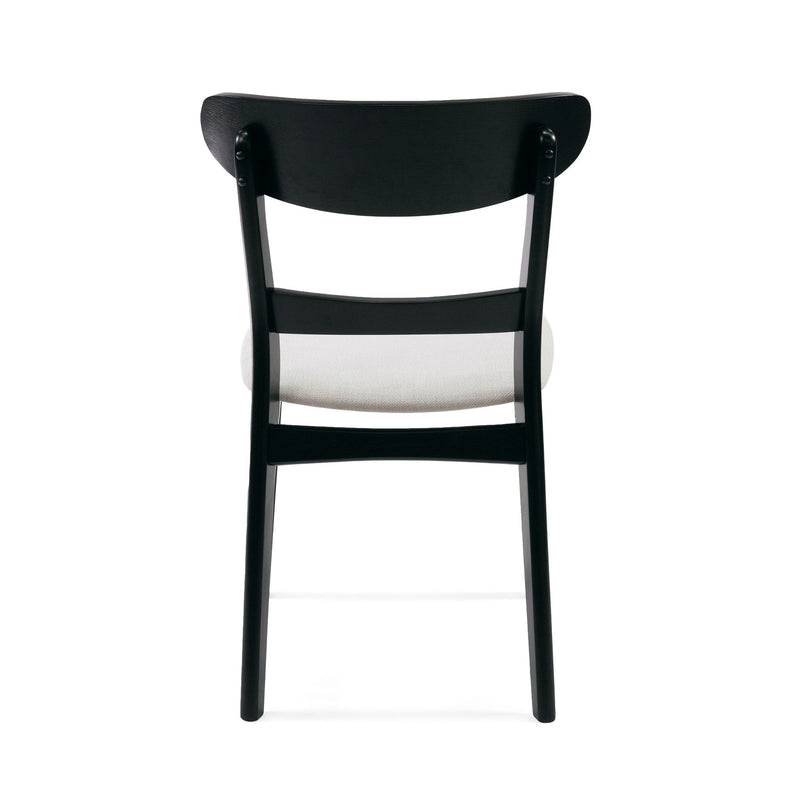 5 Piece Dining Set With Table And 4 Upholstered Chairs