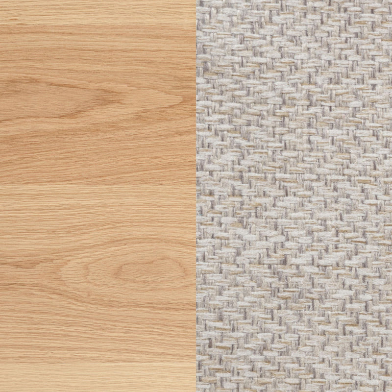 Lavon Wood Counter Height Dining Chair Grey and Light Oak (Set of 2)