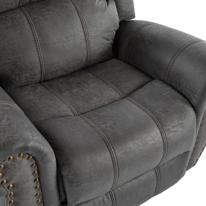 Wide Standard Manual Glider Recliner