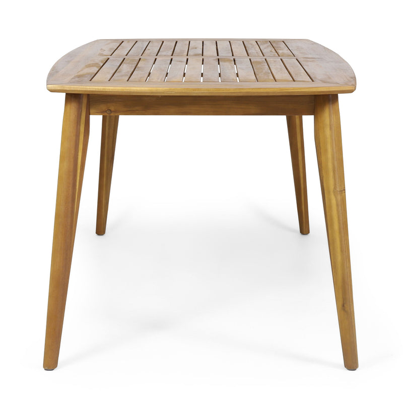 Outdoor Dining Table With Frame - Teak