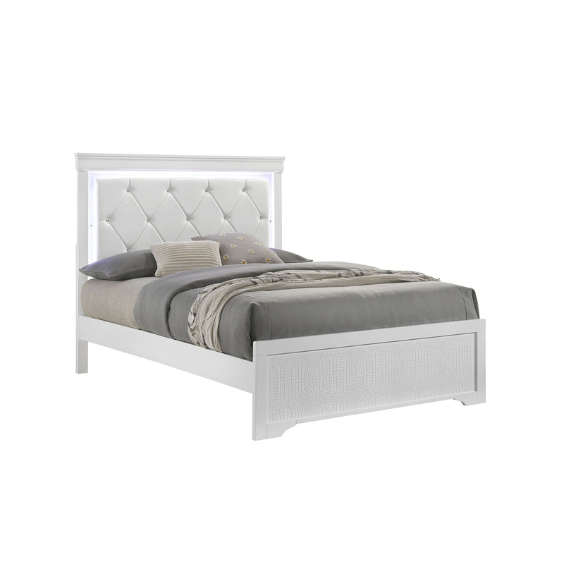Blaze - Modern Bedroom Set With LED Headboard