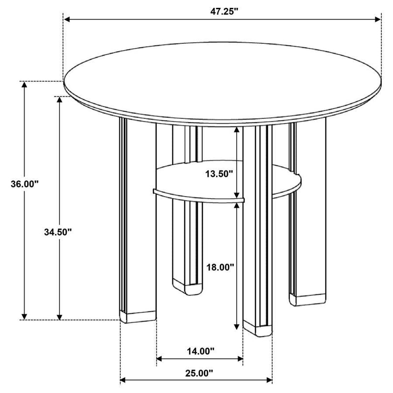 Ottowa - Round Dining Table