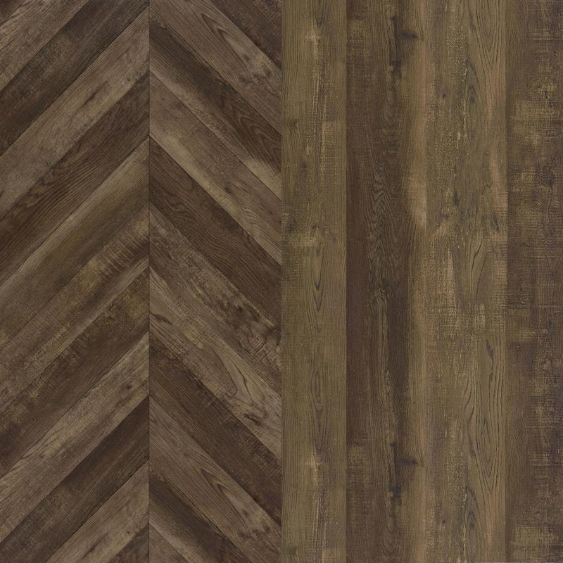 Myles - 2 Door Engineered Wood TV Stand - Rustic Oak