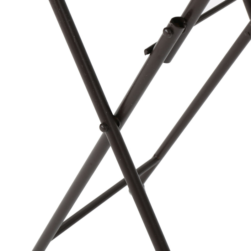 Silvester - End Table - Beige / Black