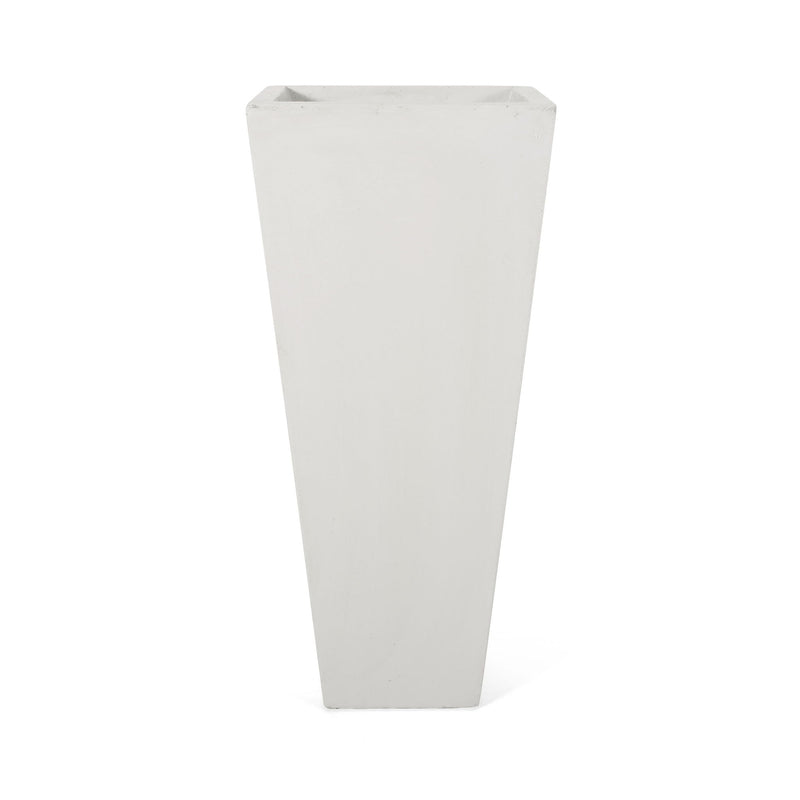 Outdoor Modern Cast Stone Planter