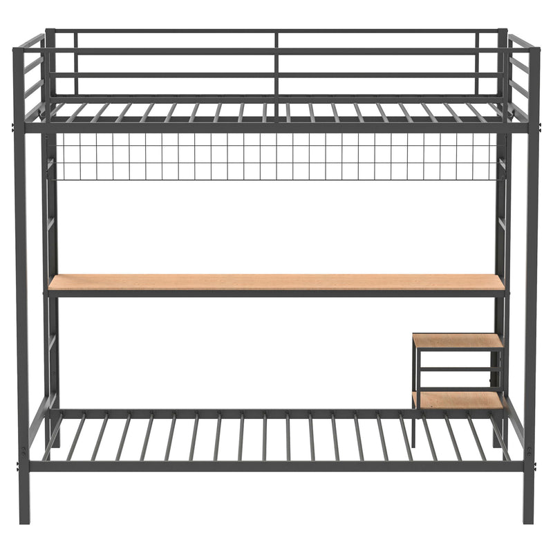 Barham - Workstation Bunk Bed With Integrated Desk