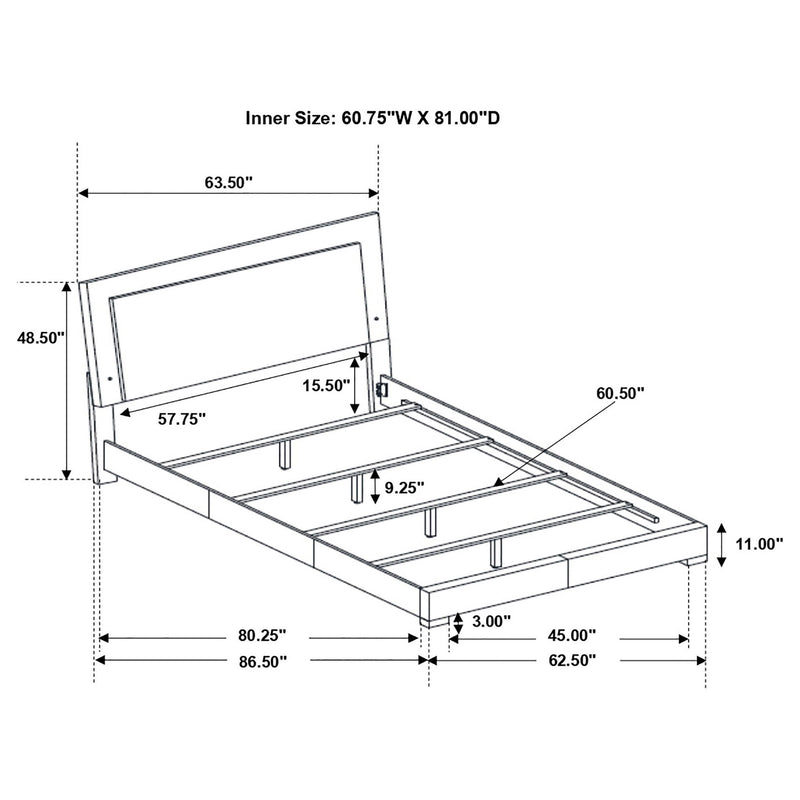 Dulcey - Bedroom Set & LED Lighting