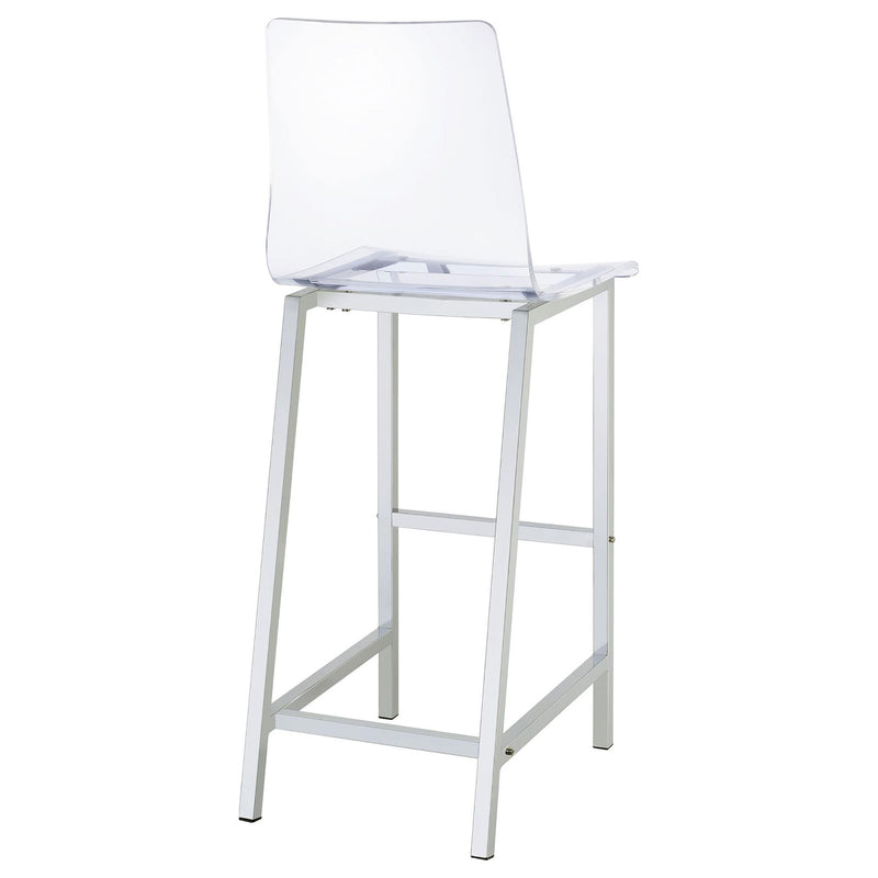 Bar Stools (Set of 2) - Clear