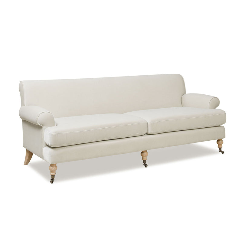 Alana Lawson - Two Cushion Tightback Sofa - French Beige