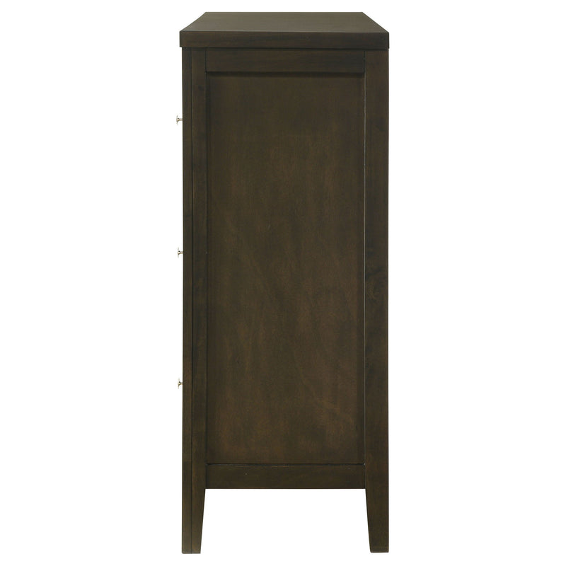 Clement - 6 Drawer Dresser Cabinet - Espresso