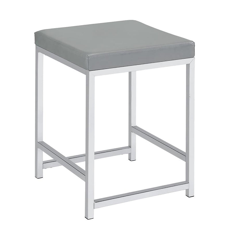 Upholstered Square Vanity Stool