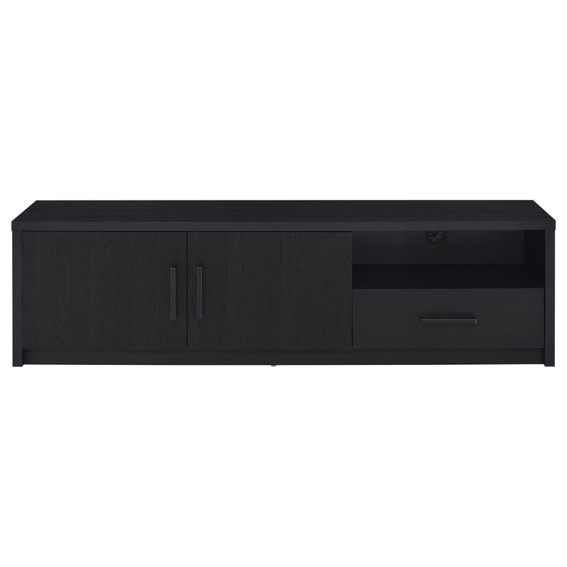 Murray 70-inch 2-door TV Stand Media Console Black