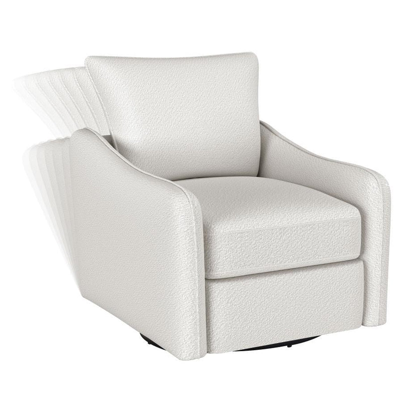 Madia - Upholstered Sloped Arm Swivel Glider Chair