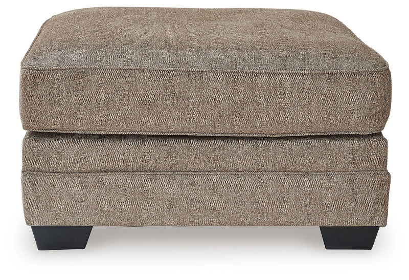 Cannonbrook - Oversized Accent Ottoman - Nutmeg