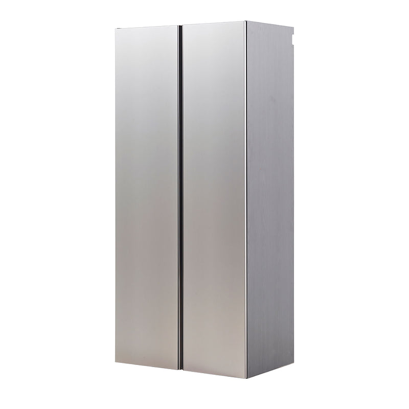 Nova Series - Garage Cabinet Set D, 3 Piece, Soft Closing, Wall Mounted - Metallic Gray