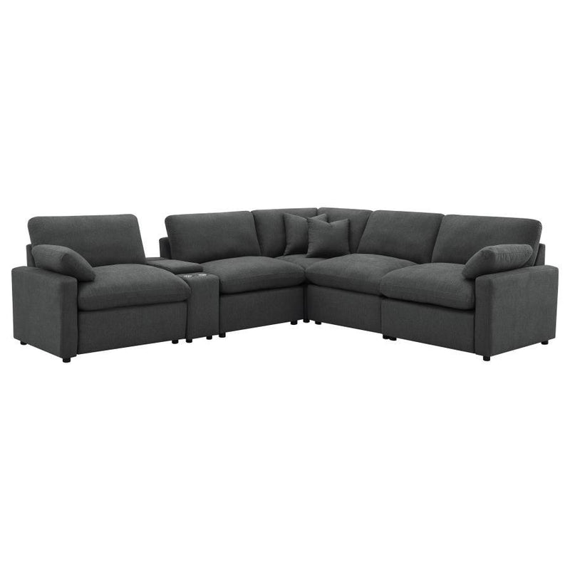 Collins - 6-Piece Modular Power Reclining Sectional