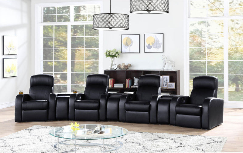 Cyrus 7-piece Upholstered Home Theater Seating