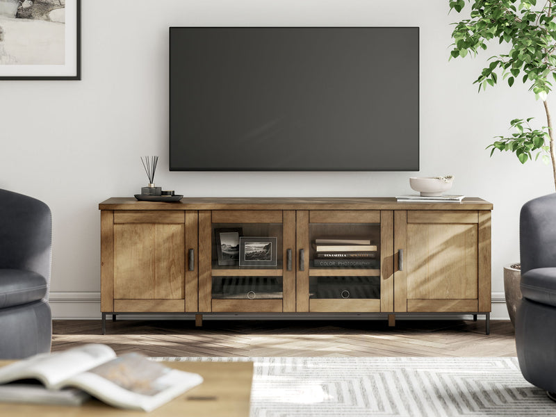 Torlanta - Extra Large TV Stand - Brown