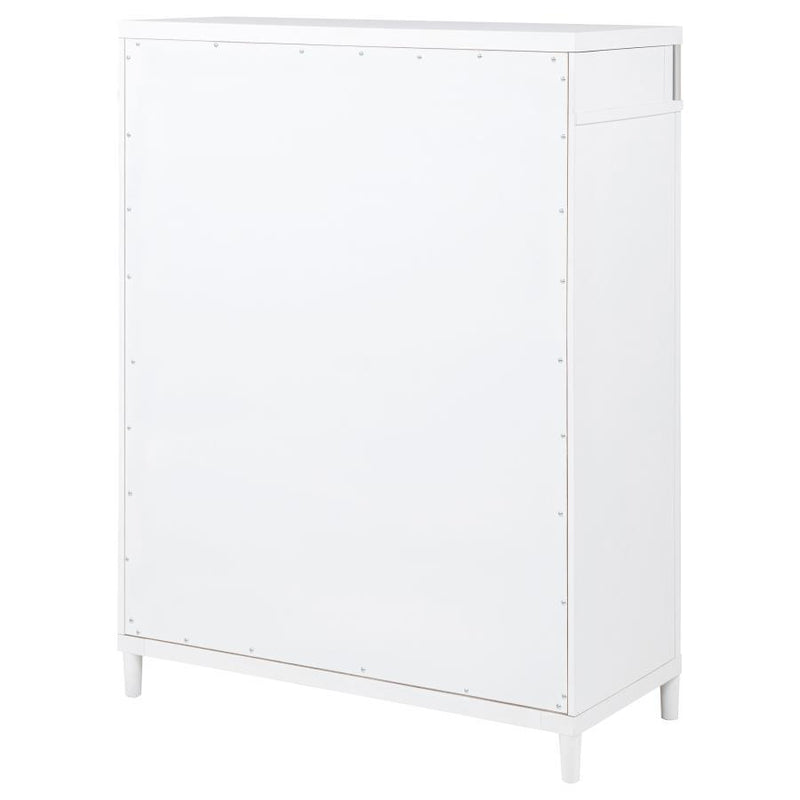 Gracemont - 5-Drawer Bedroom Chest Of Drawers - White
