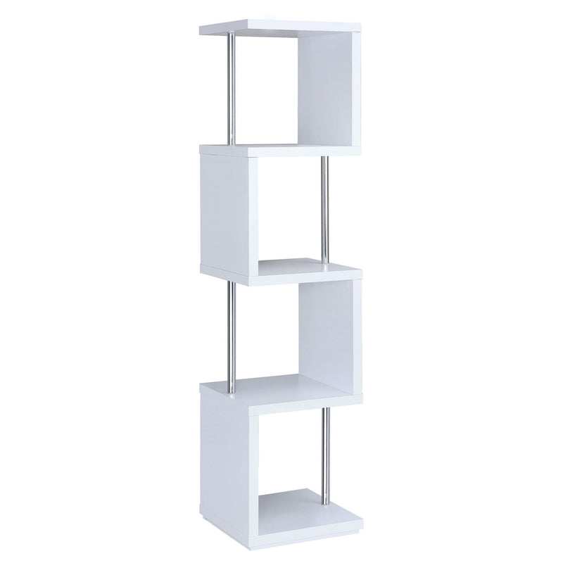 4 Tier Bookcase With Accents