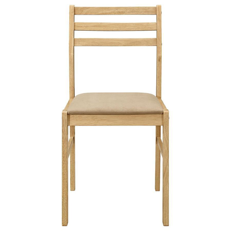 Bucknell - 3 Piece Round Drop Leaf Dining Table Set