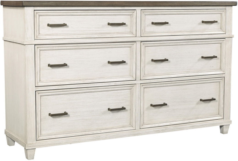 Caraway White Dresser