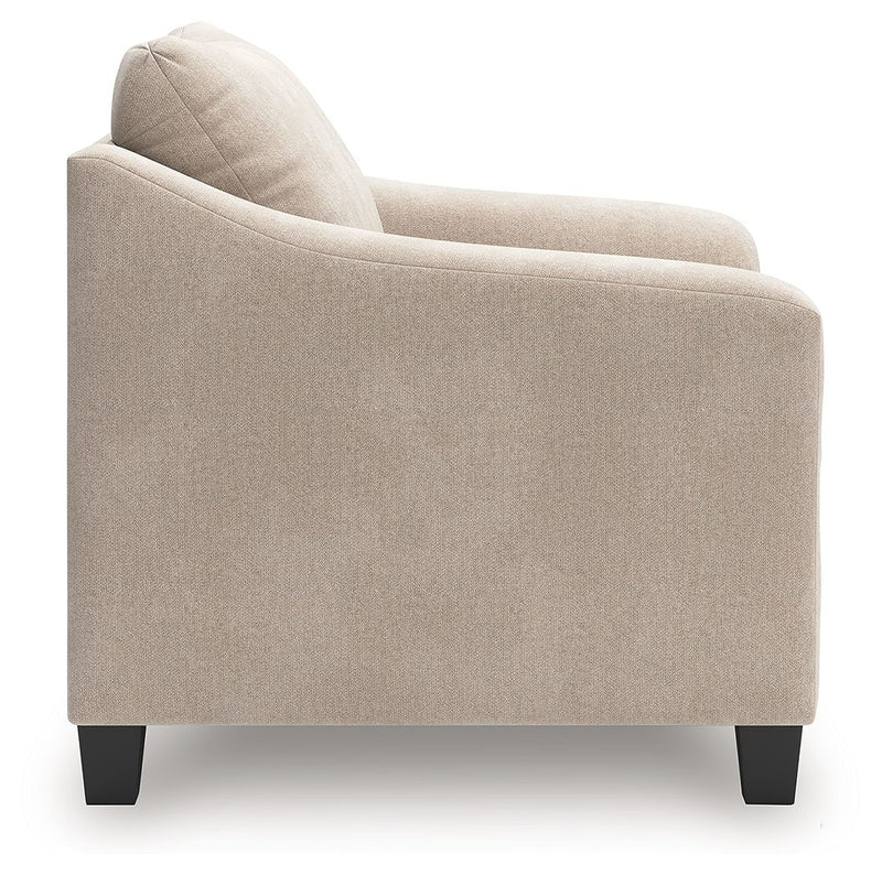 Willarae - 2 Pc. - Chair And A Half, Ottoman - Taupe