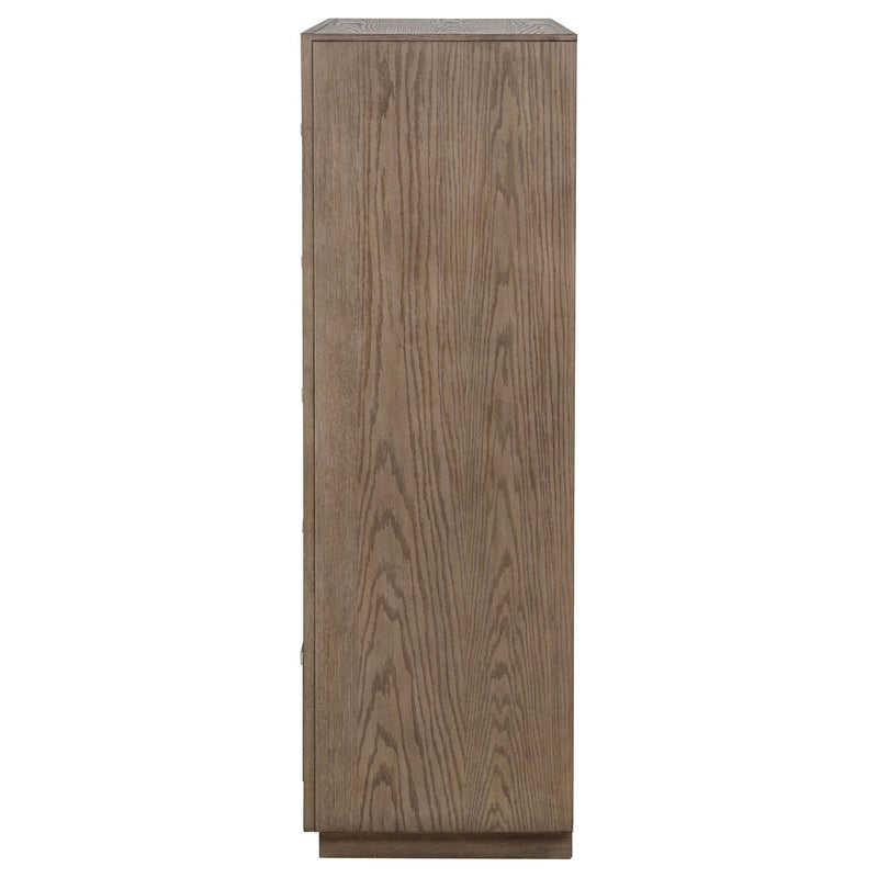 Kenora 5-drawer Bedroom Chest Barley Brown