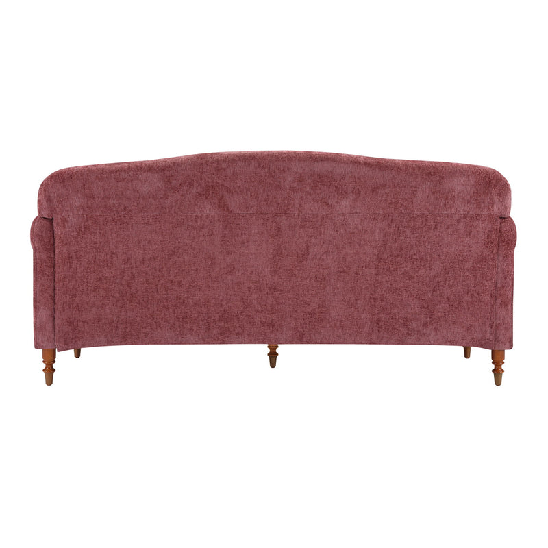 Loveseat Sofa, 2 Seater Couch With Rolled Arms