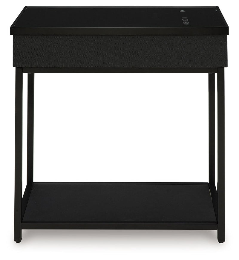 Gemmet - Accent Table - Black