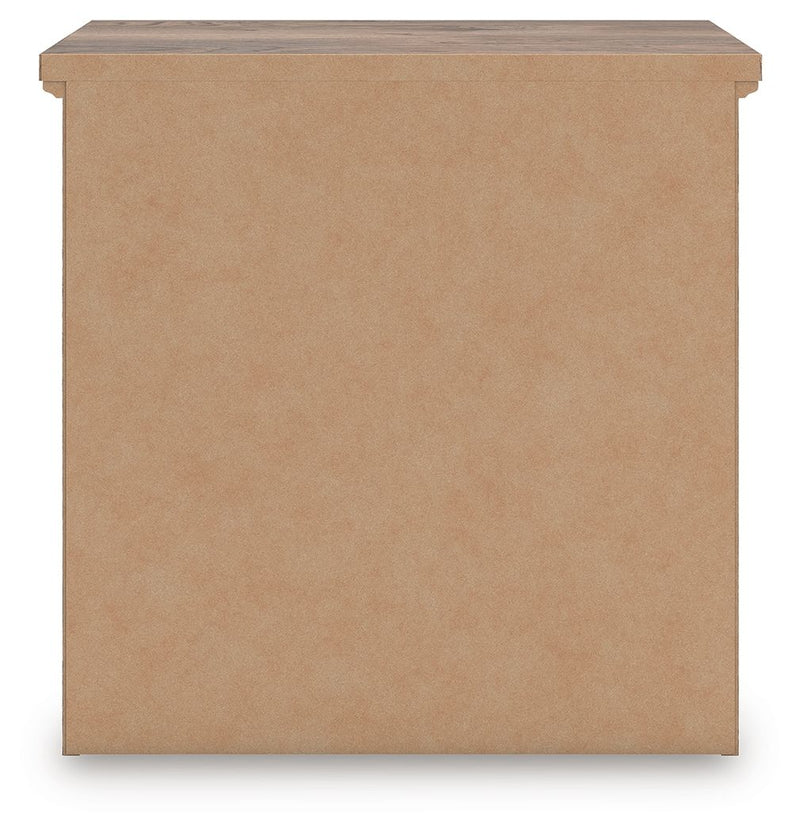 Rusticott - Two Drawer Night Stand - Brown