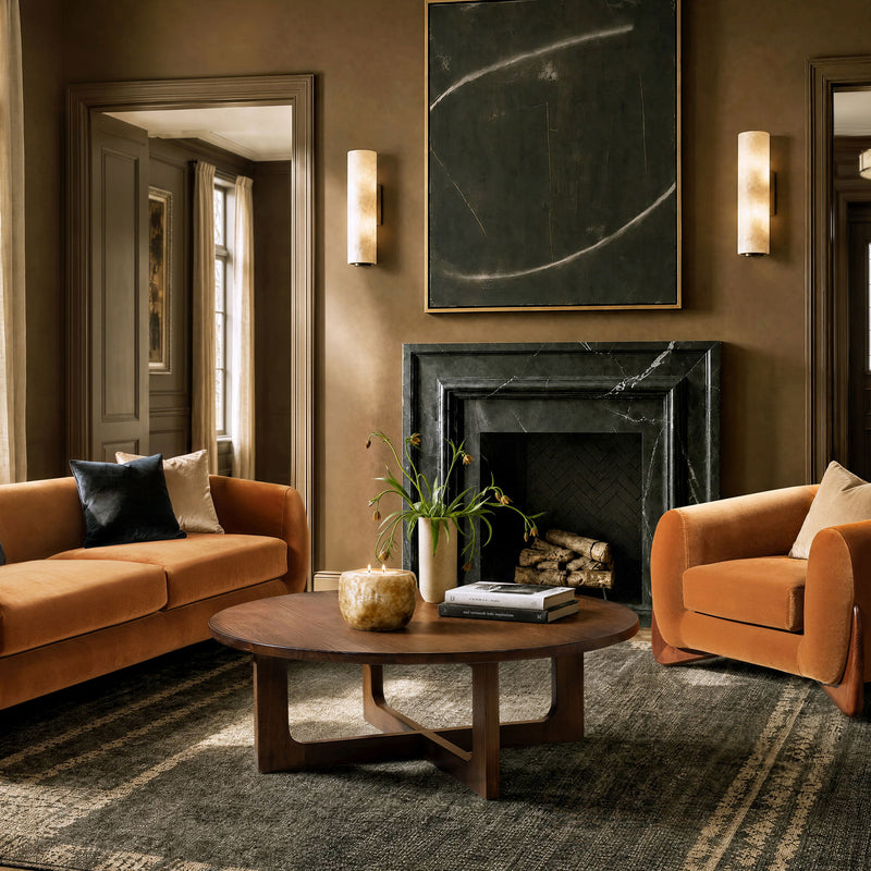 Pino - Round Coffee Table - Brown