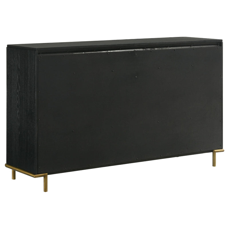 Arini 4-piece Queen Bedroom Set Cream and Black