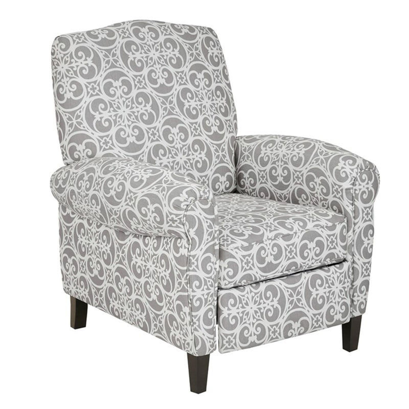 Kirby - Transitional Push Back Recliner Chair