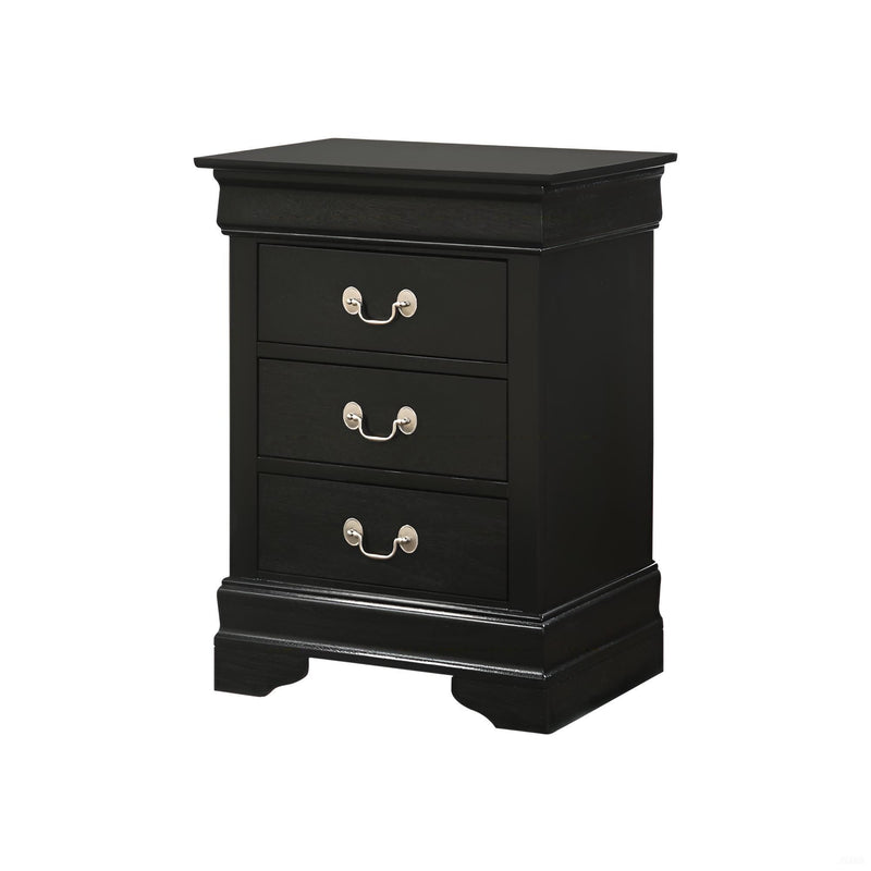 Louis Phillipe - Nightstand - Wood