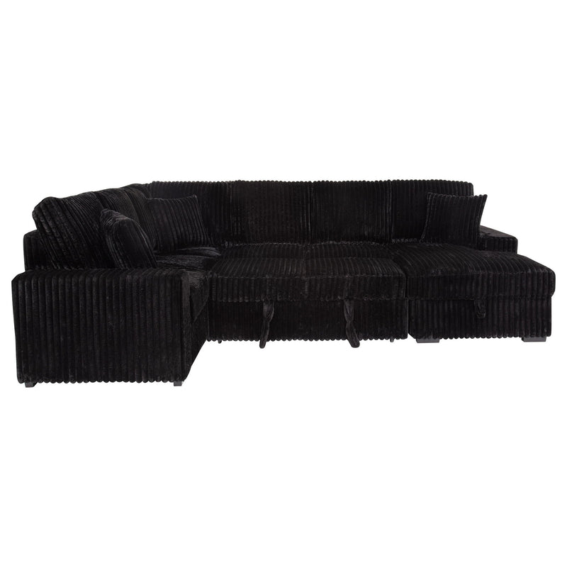 Thurston - Storage Sectional Sofa With Pop Up Bed