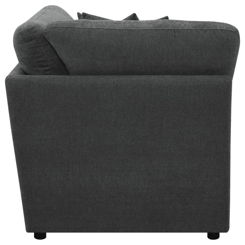 Collins - Modular Corner Chair - Dark Gray