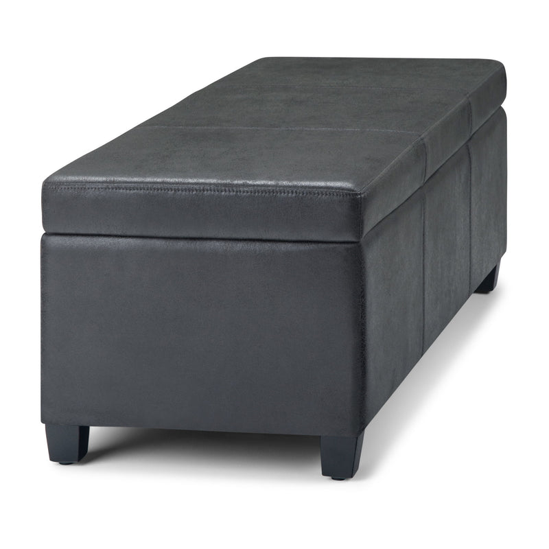 Avalon - Contemporary Storage Ottoman Bench