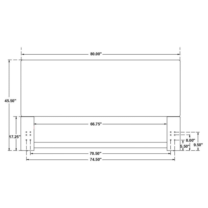 Kosmo - Upholstered Panel Headboard
