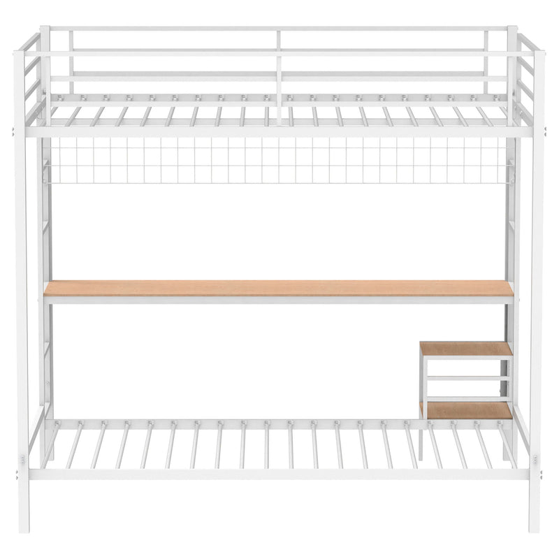 Barham - Workstation Bunk Bed With Integrated Desk
