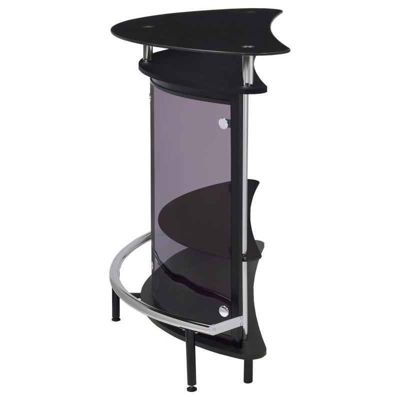 Amarillo - Freestanding Glass Top Home Bar Wine Cabinet