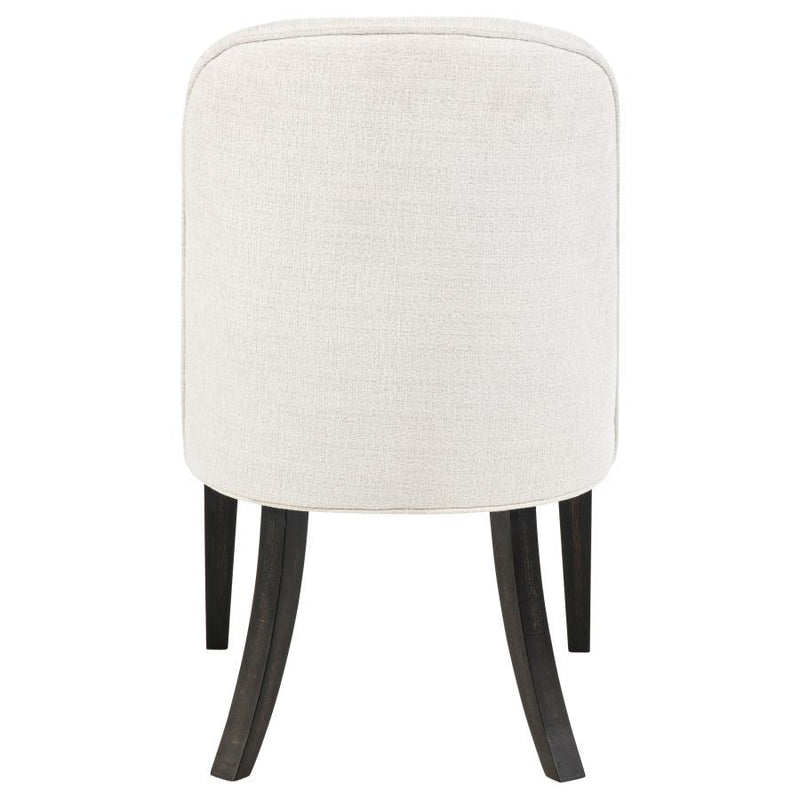 Leandro - Upholstered Dining Side Chair (Set of 2) - Cream