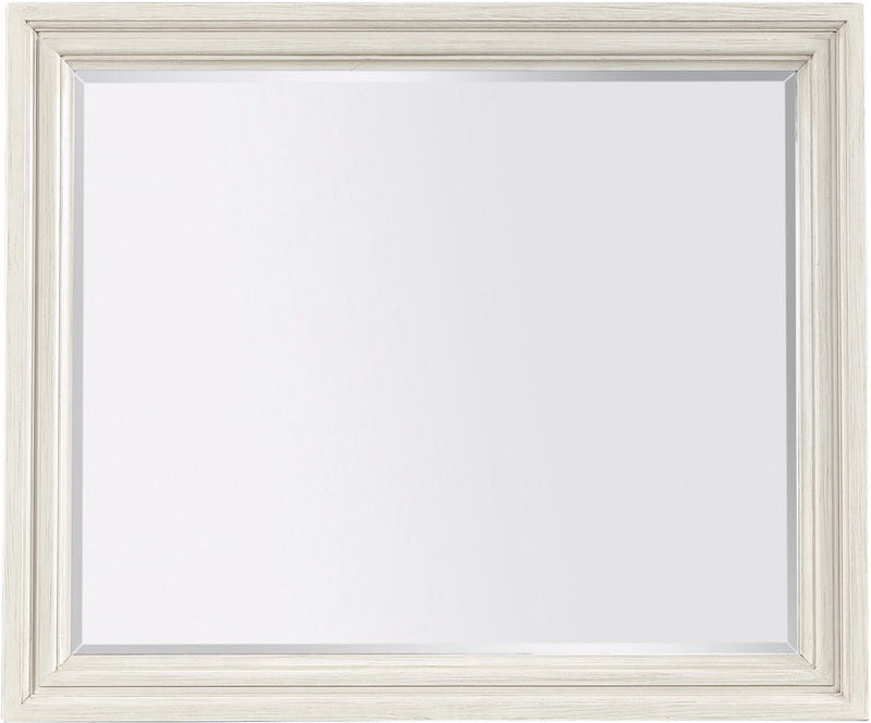 Caraway White Landscape Mirror