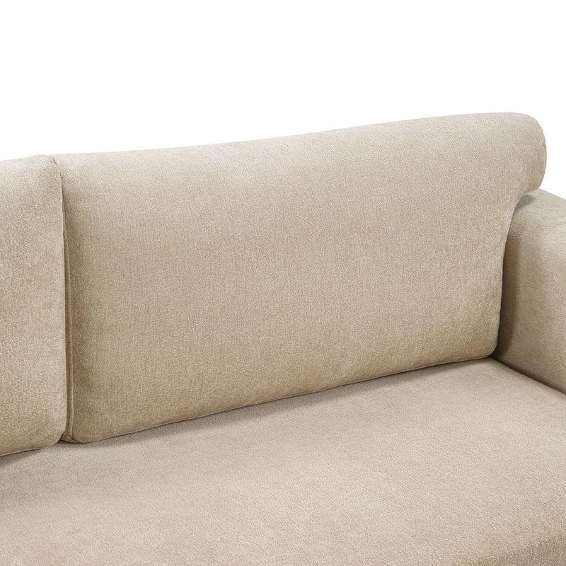 Modern 3 Seater Upholstered Couch Sofa For Living Room