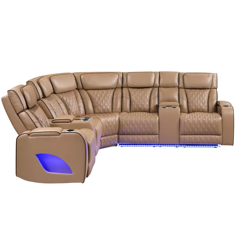 Fortuner - Power Recliner Sectional Sofa