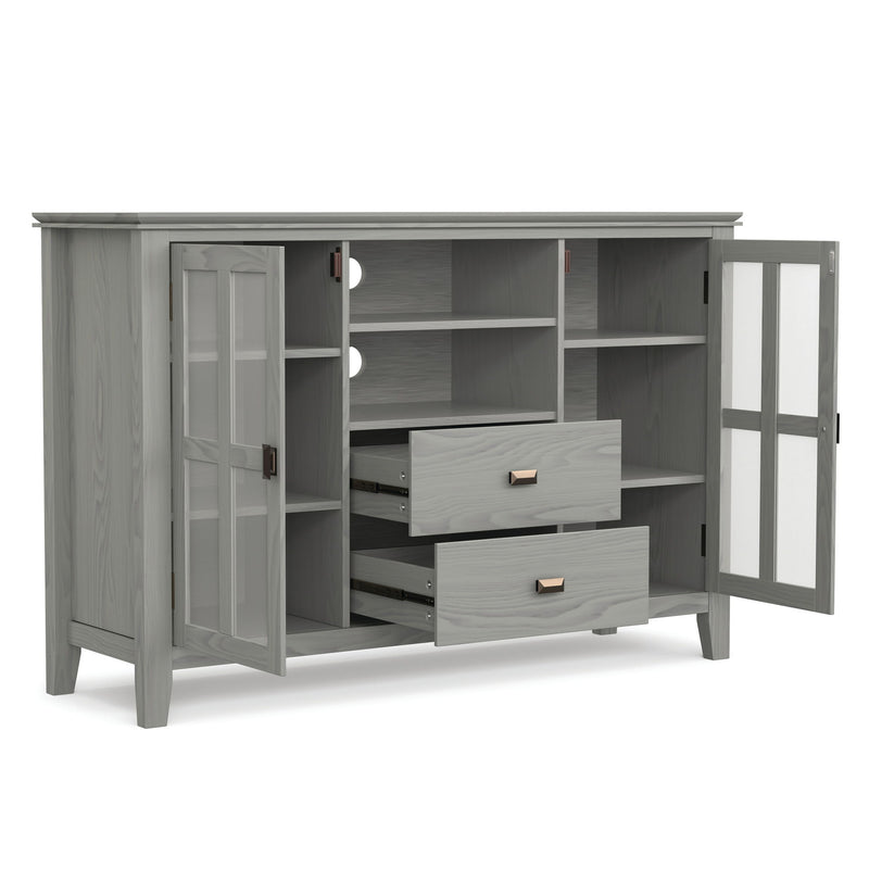 Artisan - Tall TV Media Stand - Gray